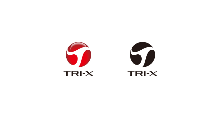 ウエブサービスのスタイリッシュなロゴデザイン　TRI-X　